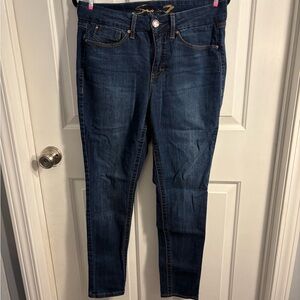 Dark Blue Women's Slim Jeans
